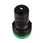 22mm indicator green b