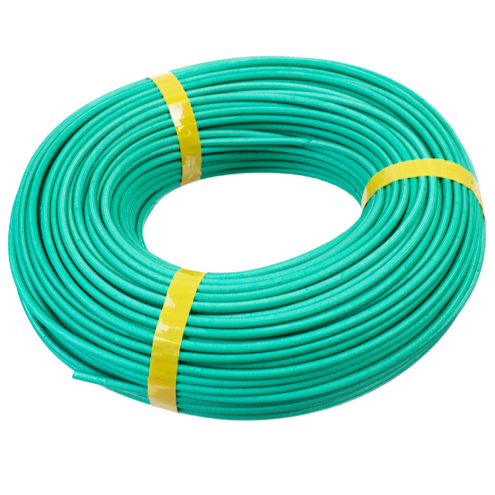 Fibreglass Sleeving Green 100m