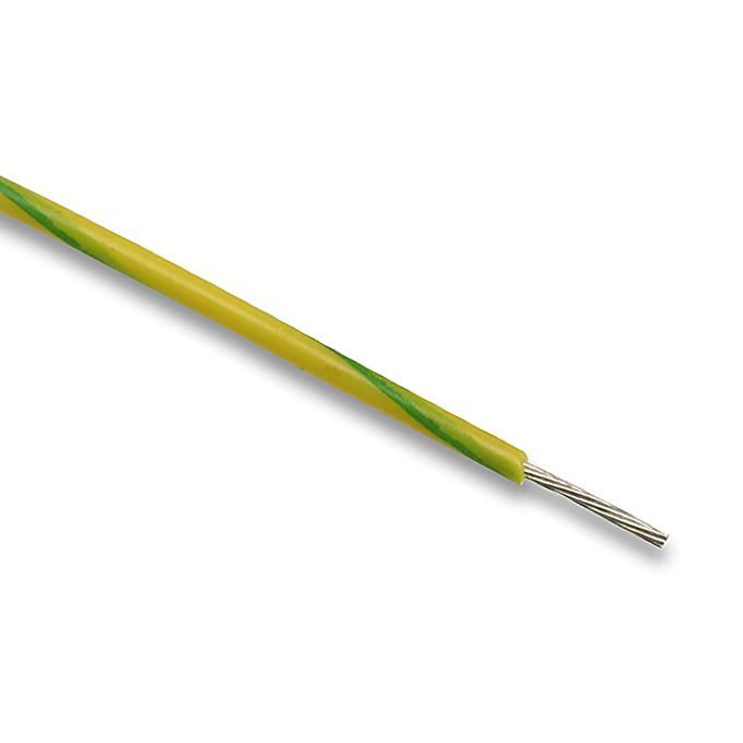 Greenyellow PTFE cable