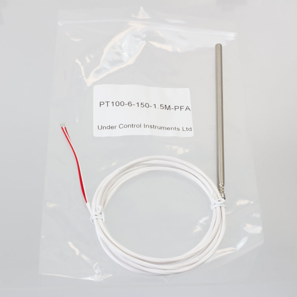 RTD | PT100 Sensor 6 x 150mm Probe