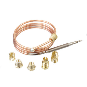 Nickel Plated Universal Thermocouple Kit - 900mm