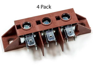 Universal oven terminal 3 way 4 pack