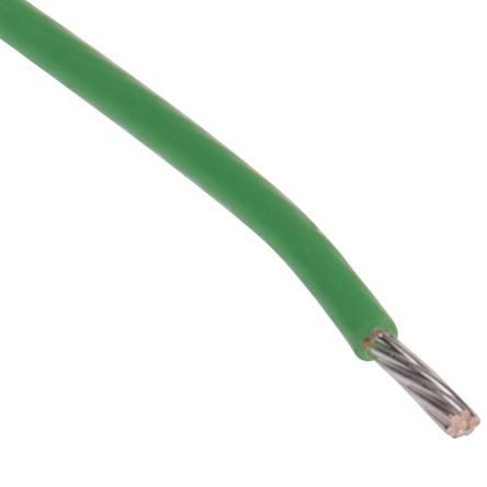 green PTFE cable