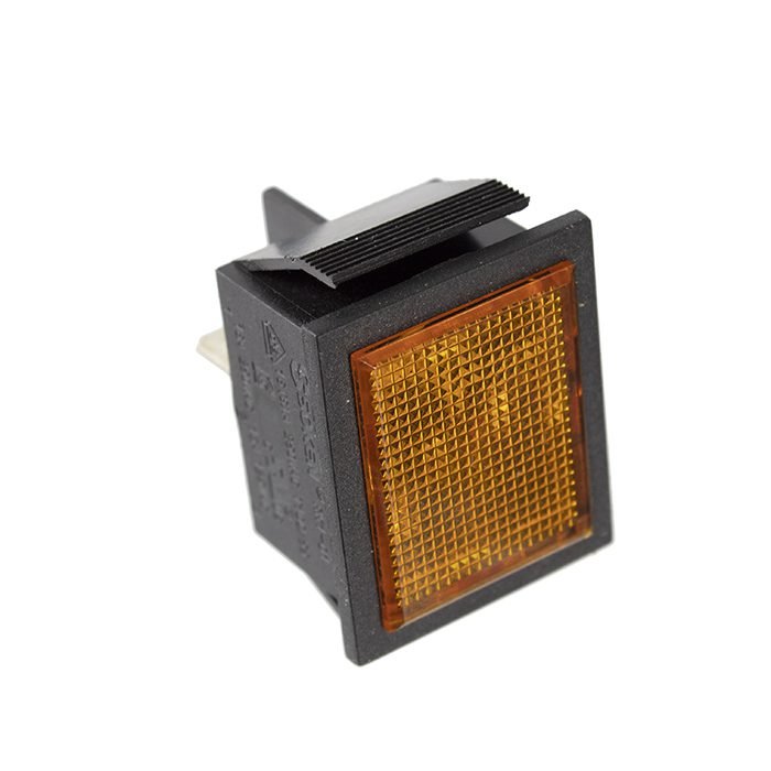 square indicator amber